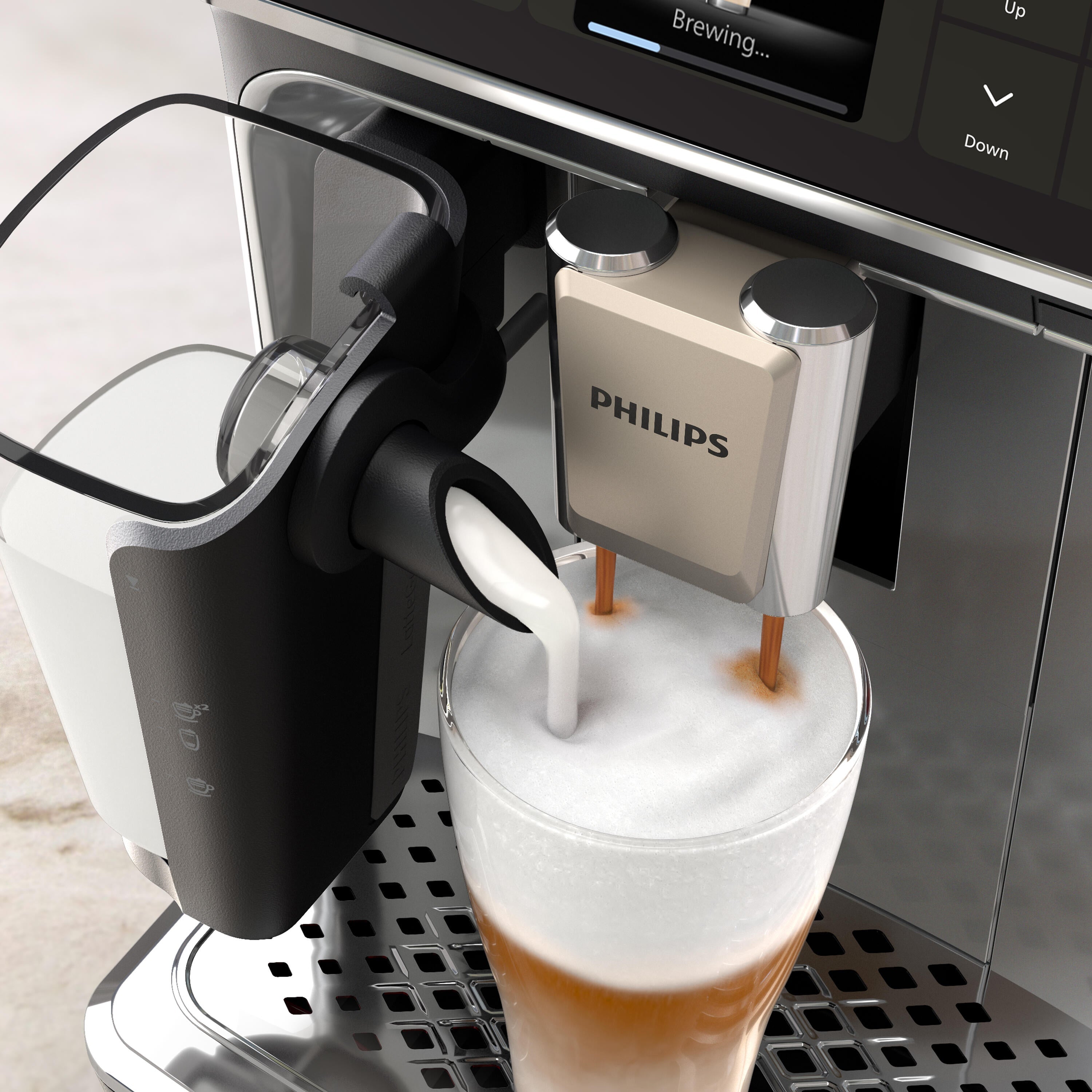 Philips 5500 Serie Vollautomatische Espressomaschine - LatteGo